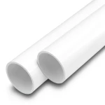 مواسير UPVC مقاس 3 إنش سمك 1.8 مم لون أبيض