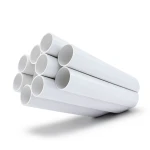 مواسير UPVC ضغط 17.2 بار مقاس 1 1/2 إنش سمك 2.84 مم لون أبيض