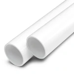 مواسير UPVC مقاس 6 إنش سمك 3.1 مم لون أبيض