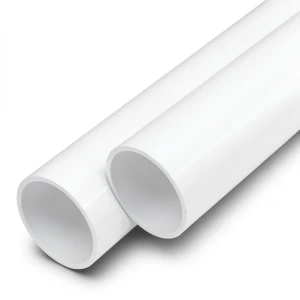 UPVC Pipes 8 Inch Size Thickness 3.1 mm White Color