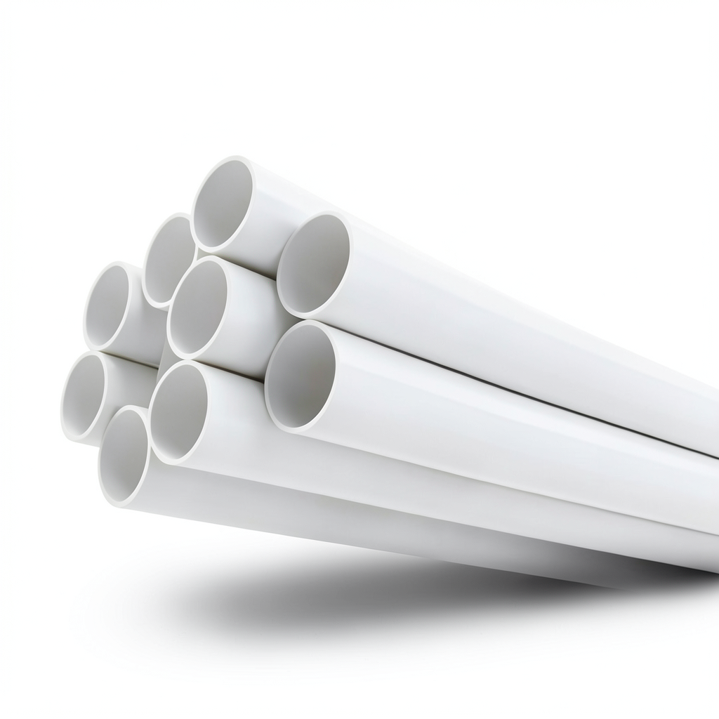UPVC Pipe Nominal Pressure 17.2 Bar Size 6 inch Thickness 9.91 mm White Color