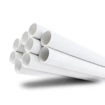 مواسير UPVC ضغط 21.7 بار مقاس 1 إنش سمك 2.46 مم لون أبيض