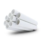 مواسير UPVC ضغط 21.7 بار مقاس 2 إنش سمك 4.47 مم لون أبيض