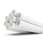 مواسير UPVC ضغط 21.7 بار مقاس 3 إنش سمك 6.58 مم لون أبيض