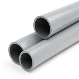 UPVC Pipe Aqtar Najd Class 4 Outside Diameter 180 mm Thickness 8.6 mm Gray