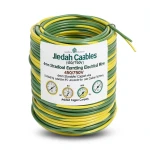 4mm Stranded Copper Earthing Electrical Wire 450/750V, Green/Yellow | Jeddah Cables Company