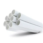 مواسير UPVC ضغط 17.2 بار مقاس 6 إنش سمك 9.91 مم لون أبيض