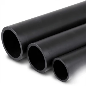 أنابيب HDPE الوطني ضغط 10 بار قطر خارجي 400 مم سمك 15.3 مم لون أسود