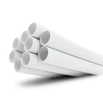مواسير UPVC ضغط 21.7 بار مقاس 1 1/2 إنش سمك 3.58 مم لون أبيض