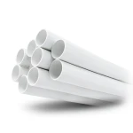 مواسير UPVC ضغط 21.7 بار مقاس 2 إنش سمك 4.47 مم لون أبيض