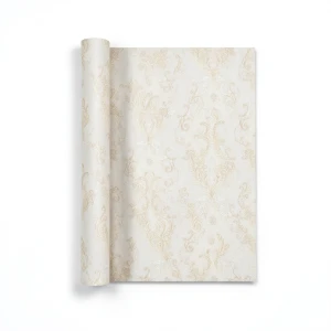 ورق جداري تصميم كلاسيك بيج فاتح 10 م × 1.06 م، موديل 82856