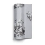 Dutch Floral Wallpaper 10m x 0.53m Gray, Model 17806
