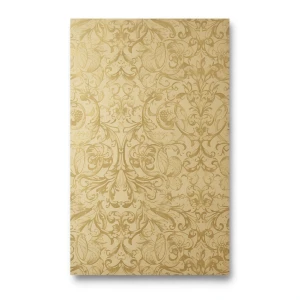 Dutch Patterned Wall Covering 10m x 0.53m Gold, Model 17820