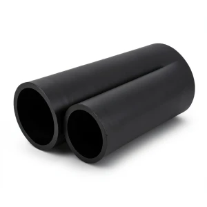 NPF HDPE Pipes Pressure 12.5 Bar Diameter 160 mm Thickness 7.7 mm Black