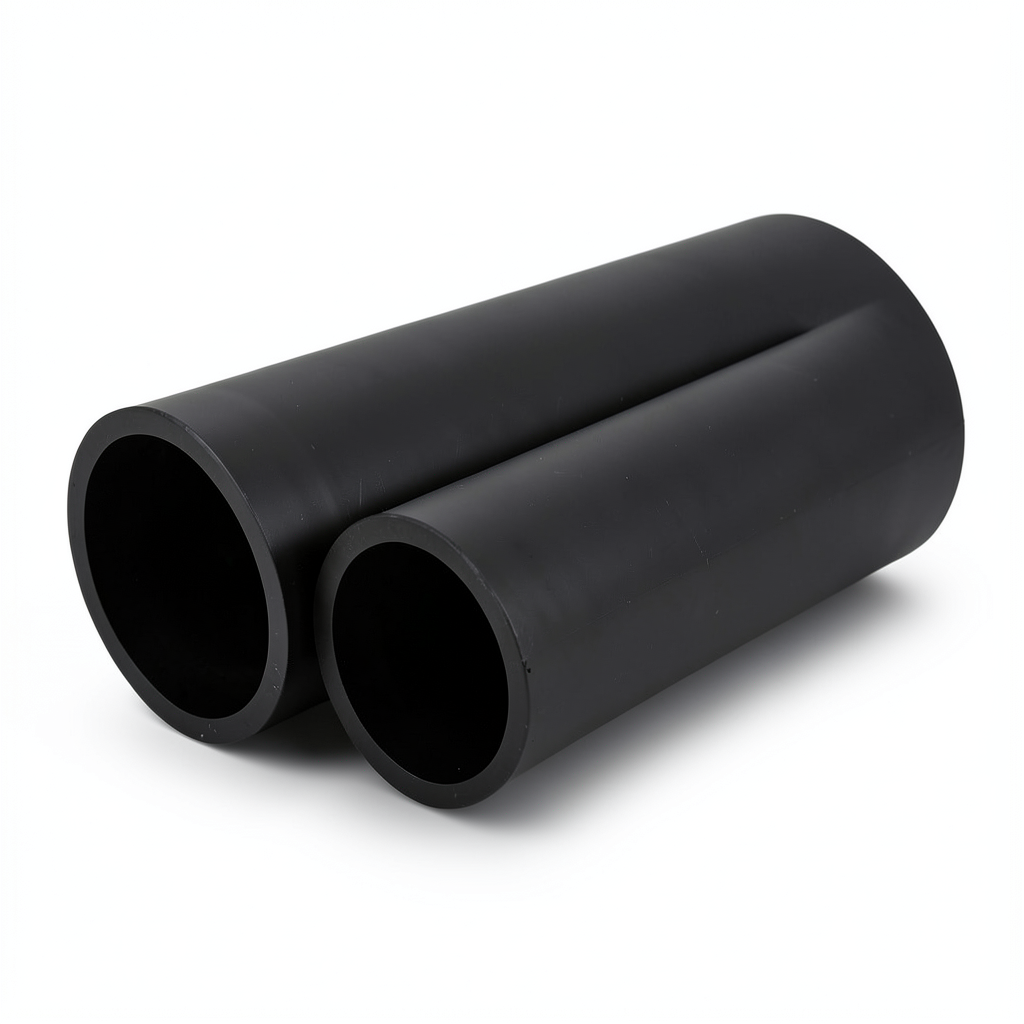 أنابيب HDPE الوطني ضغط 12.5 بار قطر 160 مم سمك 7.7 مم أسود