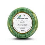 50mm2 Stranded Copper Earthing Electrical Wire 450/750V, Green/Yellow | Jeddah Cables Company