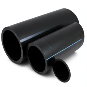 مواسير HDPE الوطني لشبكات المياه ضغط 12.5 بار قطر خارجي 40 مم سمك 2.4 مم لون اسود