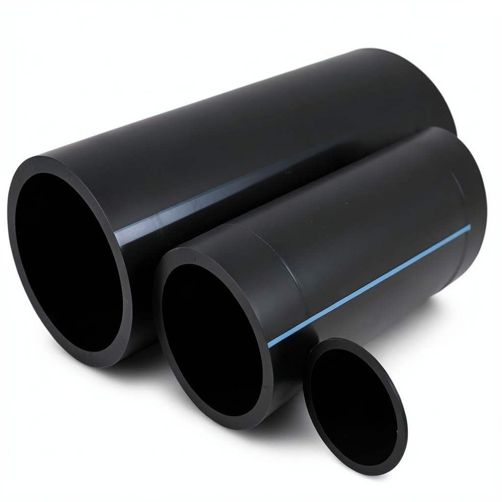NPF HDPE Pipes Nominal Pressure 12.5 Bar Diameter 40 mm Thickness 2.4 mm Black