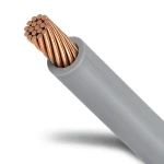 سلك مجدول نحاس 1.5mm، 450/750 فولت، عزل PVC رمادي