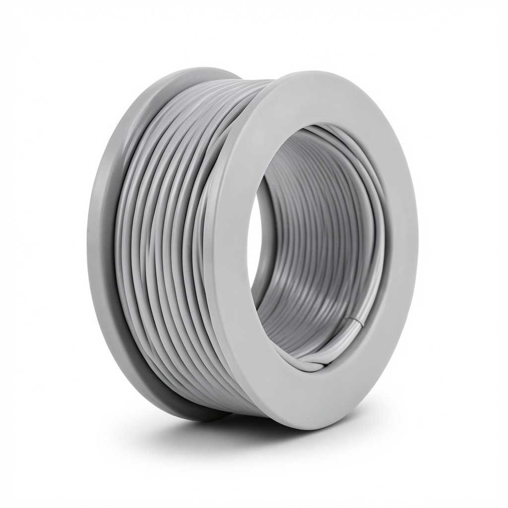 Stranded Copper Electric Wire 2.5mm Size 450/750 Volts PVC Insulated Gray