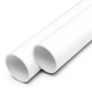 أنابيب UPVC ضغط اسمي 9 بار مقاس 3 إنش سمك 3.5 مم أبيض