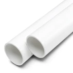 أنابيب UPVC ضغط اسمي 9 بار مقاس 4 إنش سمك 4.5 مم لون أبيض
