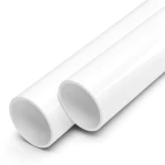 أنابيب UPVC ضغط اسمي 9 بار مقاس 6 إنش سمك 6.6 مم لون أبيض