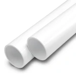 أنابيب UPVC ضغط اسمي 9 بار مقاس 8 إنش سمك 7.8 مم لون أبيض