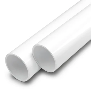 أنابيب UPVC ضغط اسمي 9 بار مقاس 8 إنش سمك 7.8 مم لون أبيض