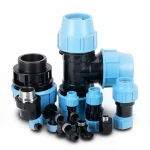 اكواع ضغط وجلبات تثبيت لمواسير HDPE (16-110 مم)