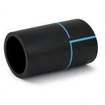 أنابيب HDPE الوطني ضغط 10 بار قطر خارجي 280 مم سمك 10.7 مم لون أسود