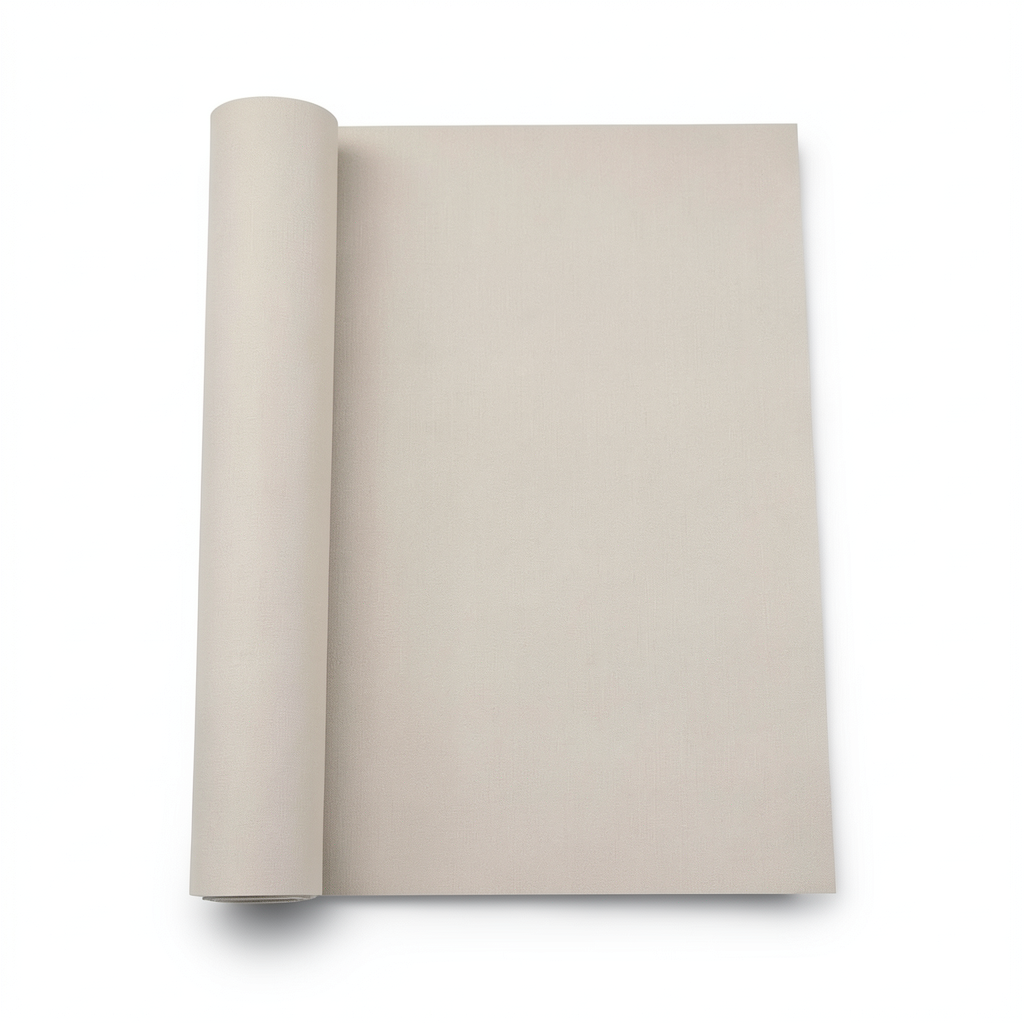 Plain Wall Covering Beige Color, 10m x 0.53m, Model 221401