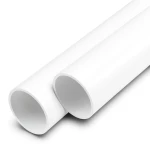 أنابيب UPVC ضغط اسمي 12 بار مقاس 4 إنش سمك 6 مم لون أبيض