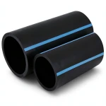 مواسير HDPE الوطني لشبكات المياه ضغط 8 بار قطر خارجي 32 مم سمك 1.5 مم لون اسود
