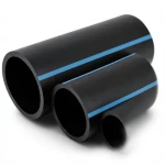 أنابيب HDPE الوطني ضغط 8 بار قطر خارجي 50 مم سمك 2 مم لون أسود