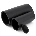 أنابيب HDPE الوطني لشبكات المياه ضغط 8 بار قطر خارجي 75 مم سمك 2.9 مم لون أسود