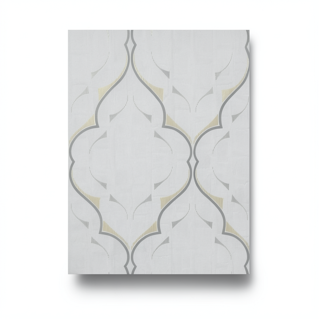 Italian Wall Decoration 10m x 0.53m Light Grey, Model 57019