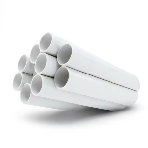 مواسير بلاستيك UPVC ضغط 17.2 بار مقاس 1 إنش سمك 1.96 مم لون أبيض