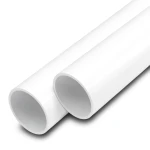 أنابيب UPVC ضغط اسمي 9 بار مقاس 4 إنش سمك 4.5 مم لون أبيض