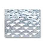 Galvanized Steel Expanded Metal Mesh Thickness 3.8 mm Width 2.44 m Length 6 m
