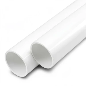 أنابيب UPVC ضغط اسمي 12 بار مقاس 1/4 1 إنش سمك 2.2 مم لون أبيض