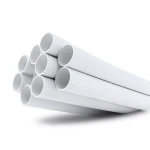مواسير UPVC ضغط 17.2 بار مقاس 3 إنش سمك 5.23 مم لون أبيض