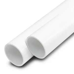 UPVC Pipes 12 Bar Nominal Pressure 3 Inch Size 4.6 mm Thickness White
