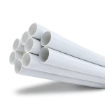 مواسير UPVC ضغط 17.2 بار مقاس 6 إنش سمك 9.91 مم لون أبيض
