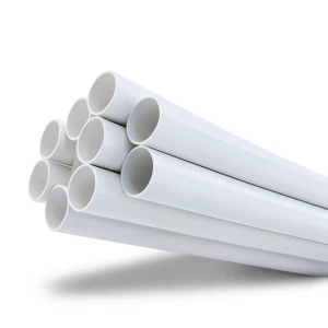مواسير UPVC ضغط 17.2 بار مقاس 6 إنش سمك 9.91 مم لون أبيض