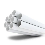 انابيب UPVC ضغط اسمي 17.2 بار مقاس 8 إنش سمك 12.9 مم لون أبيض