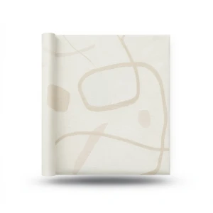 Modern Wall Covering Light Beige, 10m x 0.53m, Model 73203