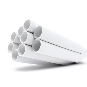 مواسير UPVC ضغط 21.7 بار مقاس 1 إنش سمك 2.46 مم لون أبيض