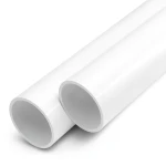 مواسير UPVC ضغط اسمي 15 بار مقاس 3/4 إنش سمك 1 مم لون أبيض