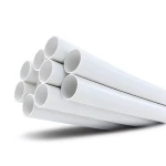 مواسير UPVC ضغط 21.7 بار مقاس 1 1/4 إنش سمك 3.12 مم لون أبيض
